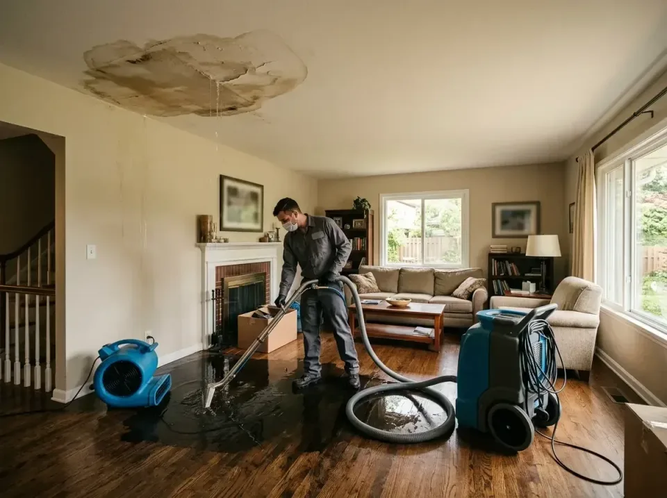 attic-pipe-burst-ceiling-drip-008 — frequently asked questions, Water Damage Restoration & Carpet Care in Brewer, ME